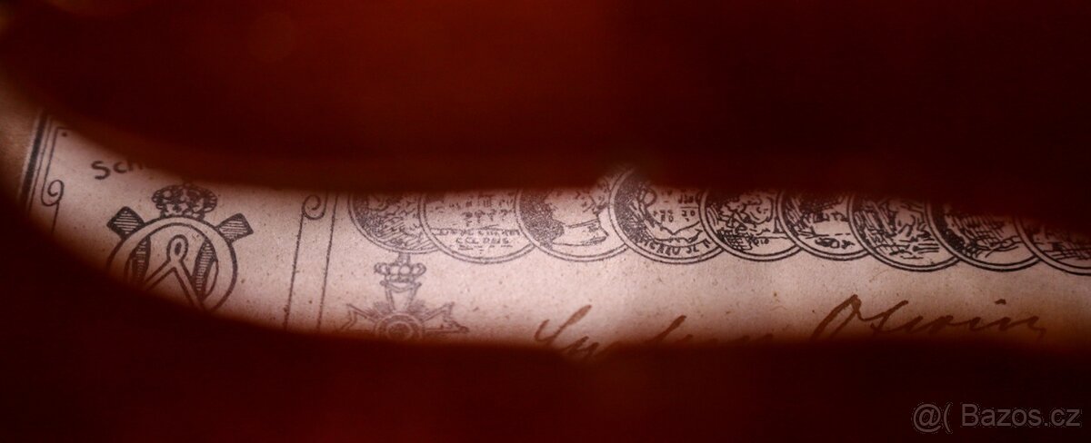 Staré 4/4 německé housle Otto Windisch c.1900