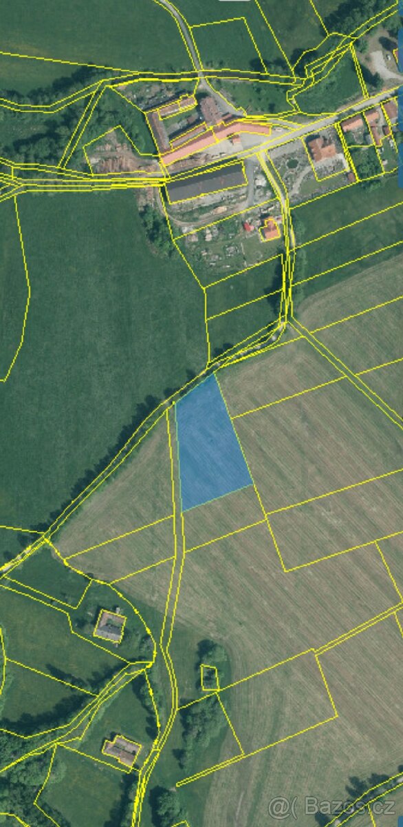 prodej pozemku Brloh, 4738 m²