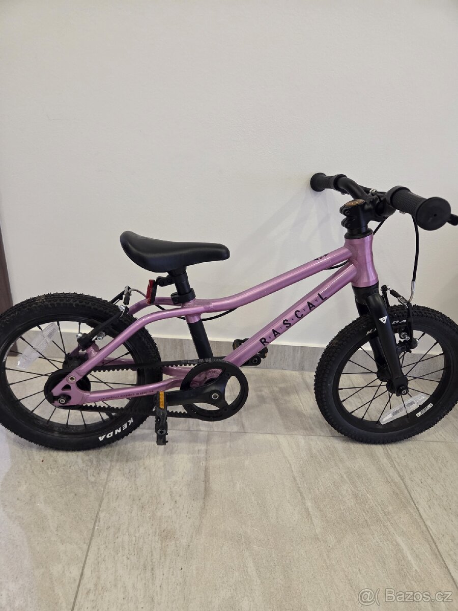 Lehké dětské kolo Rascal 14 – růžové