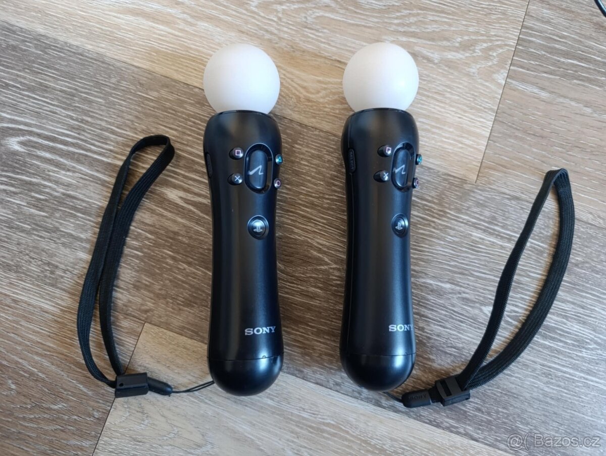 Pohybové ovladače na PS4/PS3