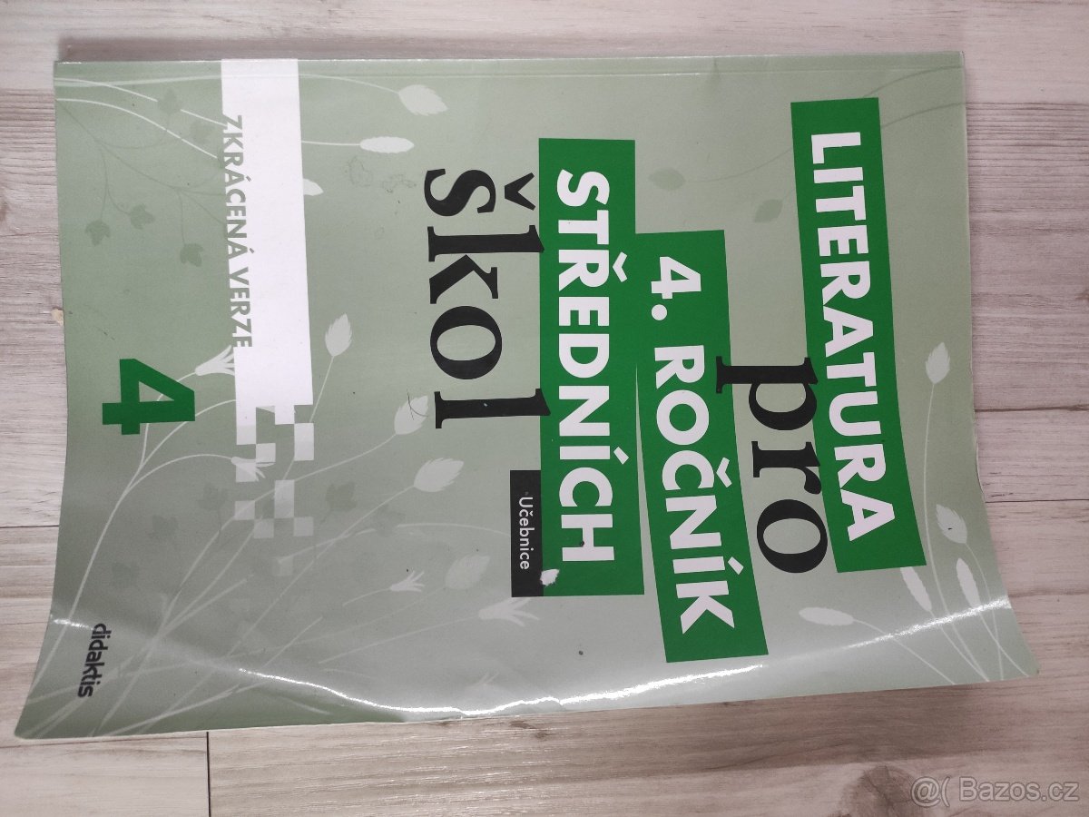Literatura pro 4.ročník SŠ