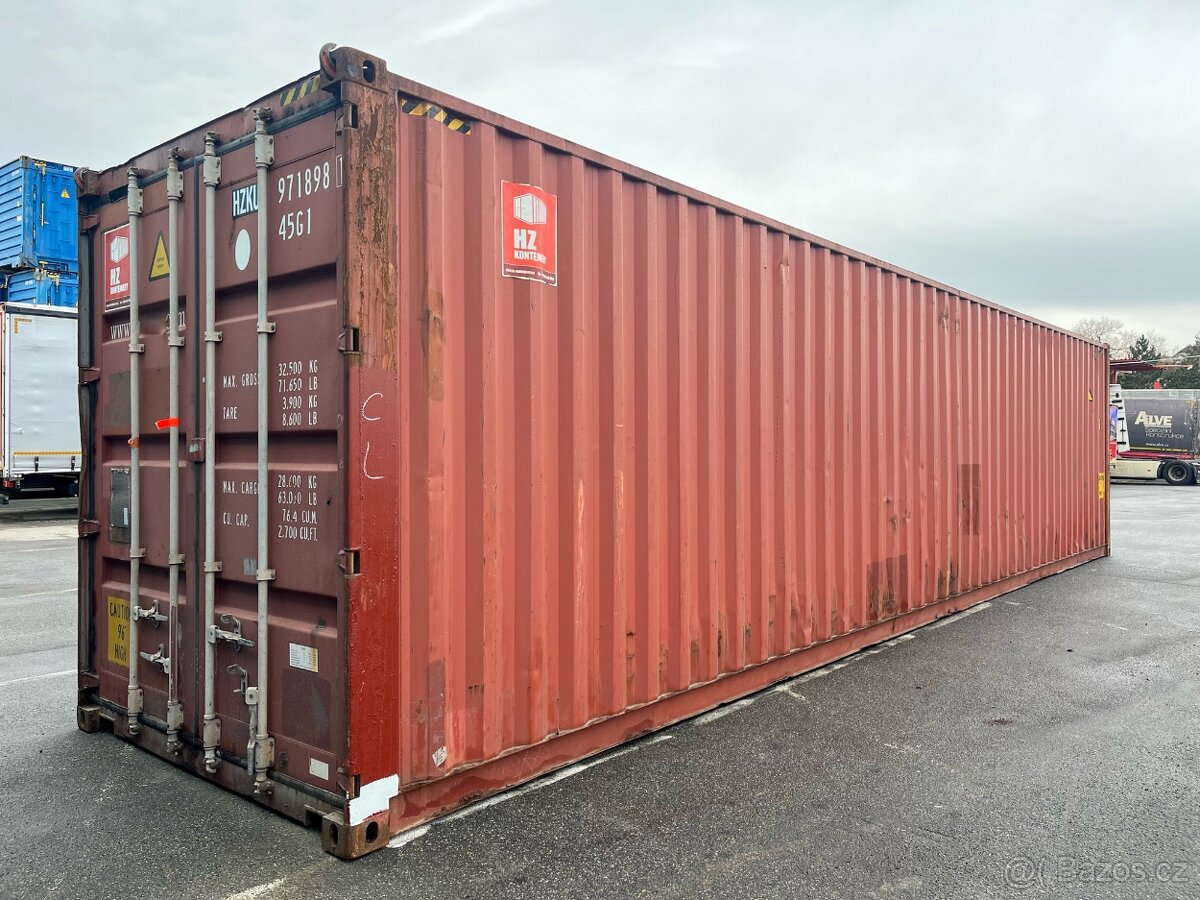 Lodní kontejner 40HC AS IS SKLADEM Ostrava BEZ DOPRAVY