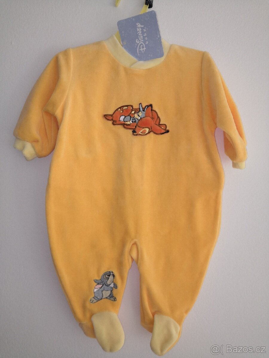 nové pyžamo pro miminko 62 (3 měsíce) oranžová