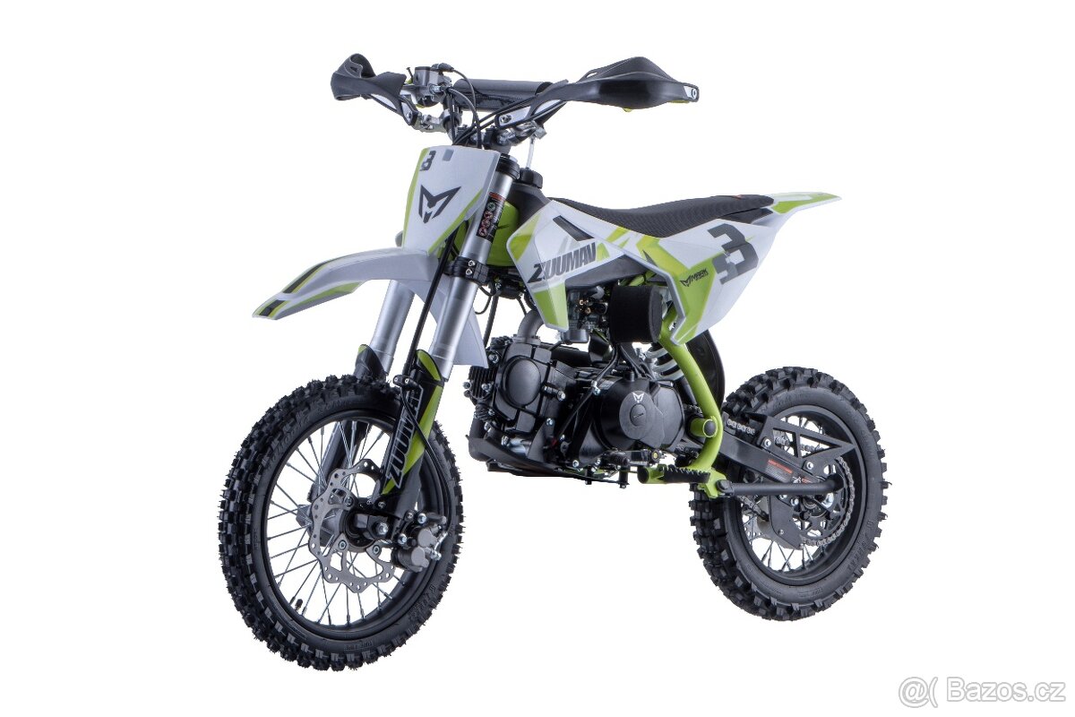 Pitbike Zuumav S3 125cc 14/12 (manual) - zelená