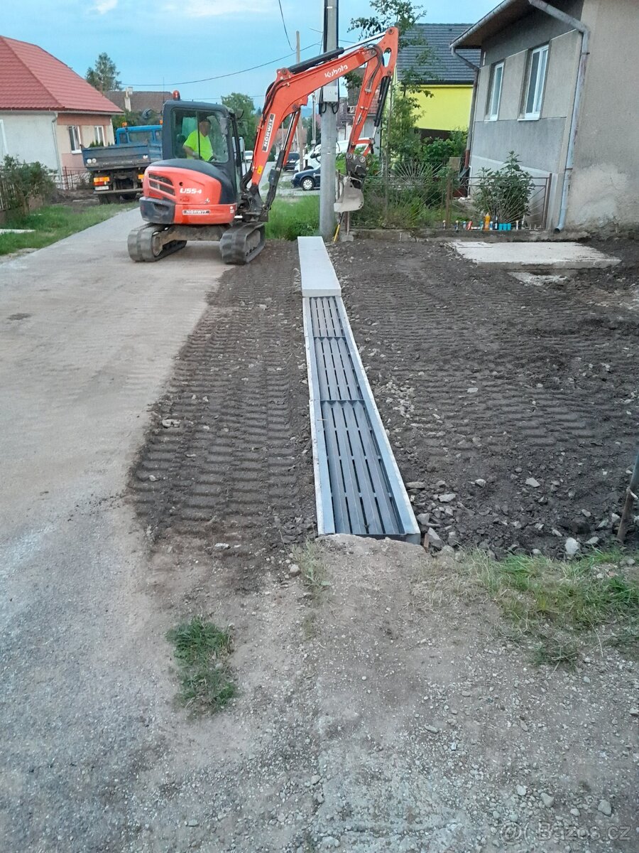 Odvodňovací žlaby