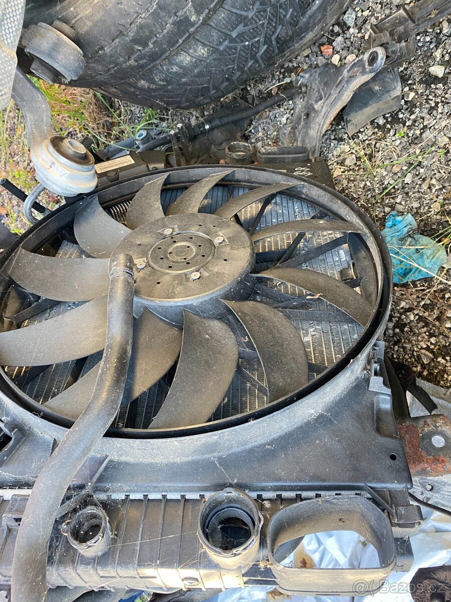 Ventilátor, sahara -Mercedes Benz ML, E, W164,W211