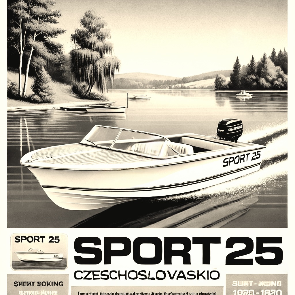 Laminátový člun SPORT 25