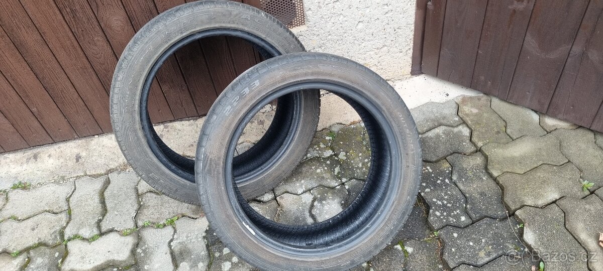 2x letní pneu 205/45 ZR 16 83W Achilles 2233 6mm
