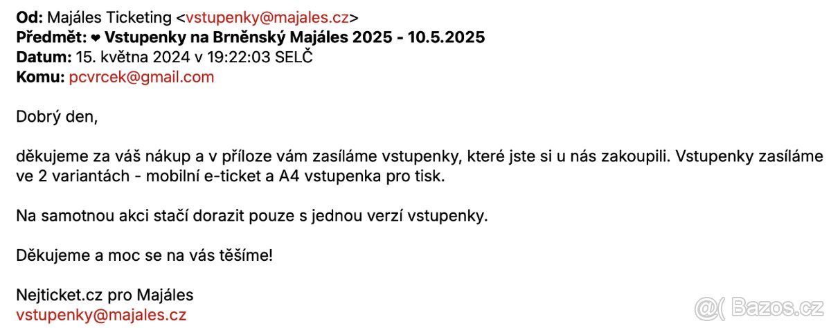 Lístek na Brněnský Majáles