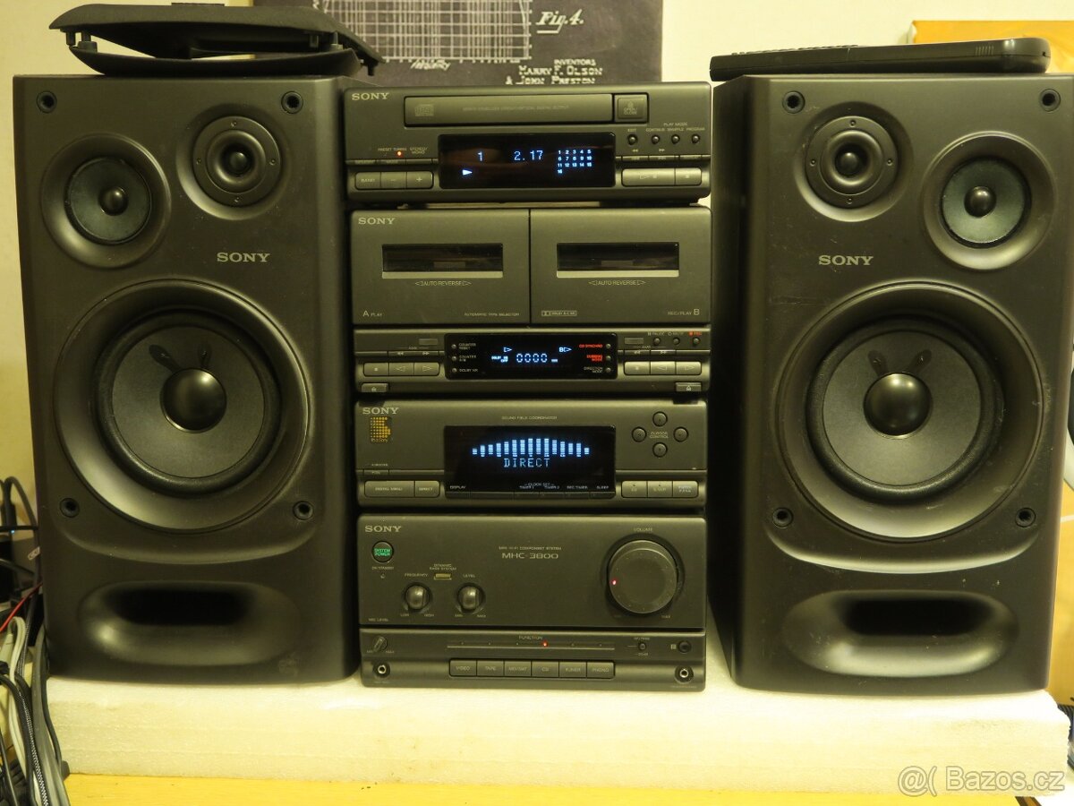Sony MHC-3800 závada