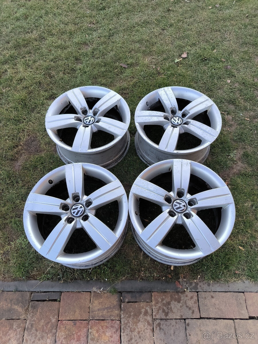 4 org. ALU kola VW 17´, 5x112 PASSAT, TOURAN