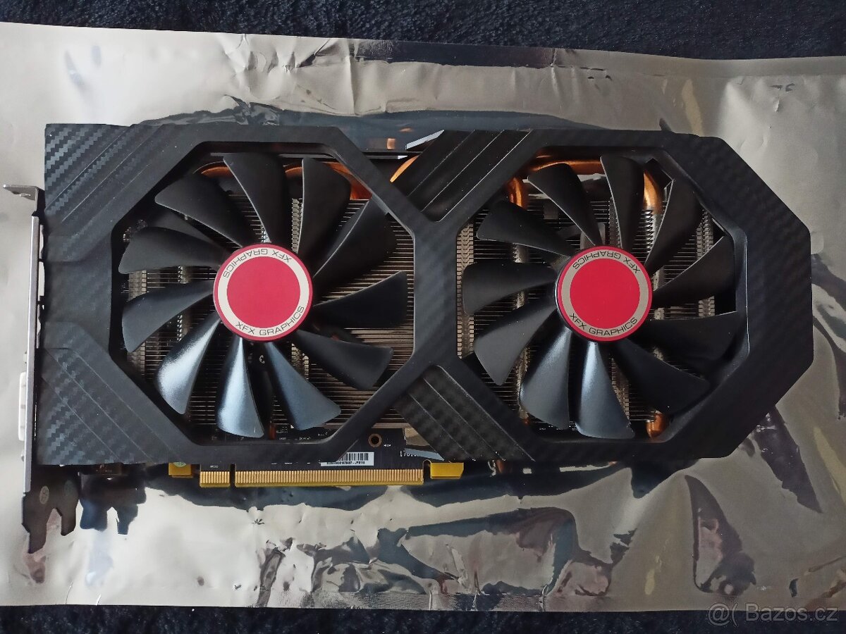 Herní grafika XFX radeon RX 580 GTS XXX OC+ 8 GB