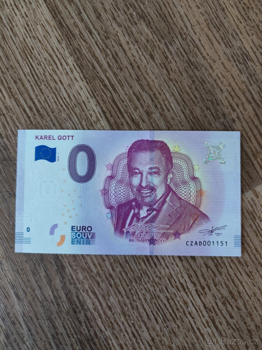 Bankovka Karel Gott