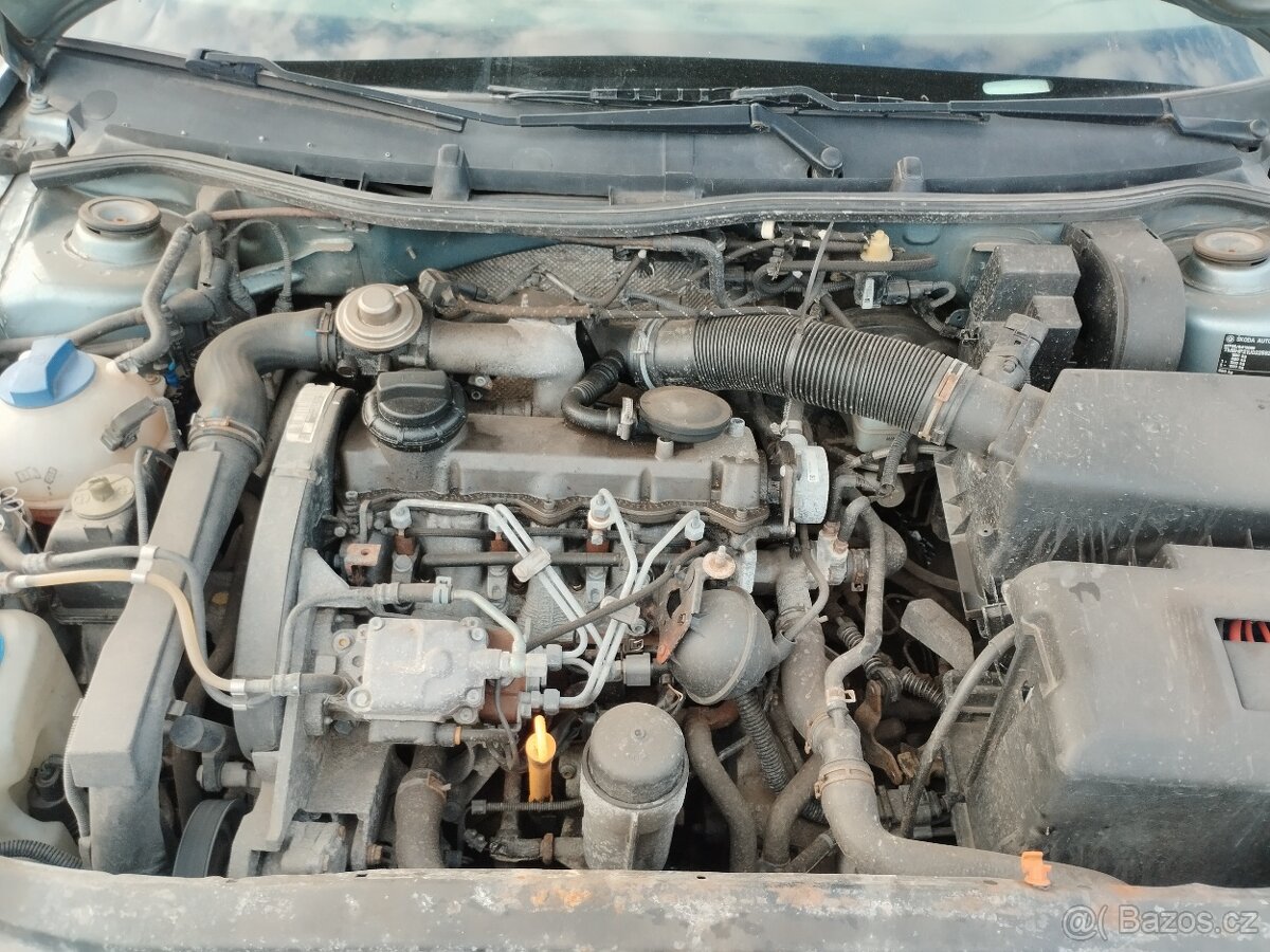 Motor 1.9tdi 81kw ASV