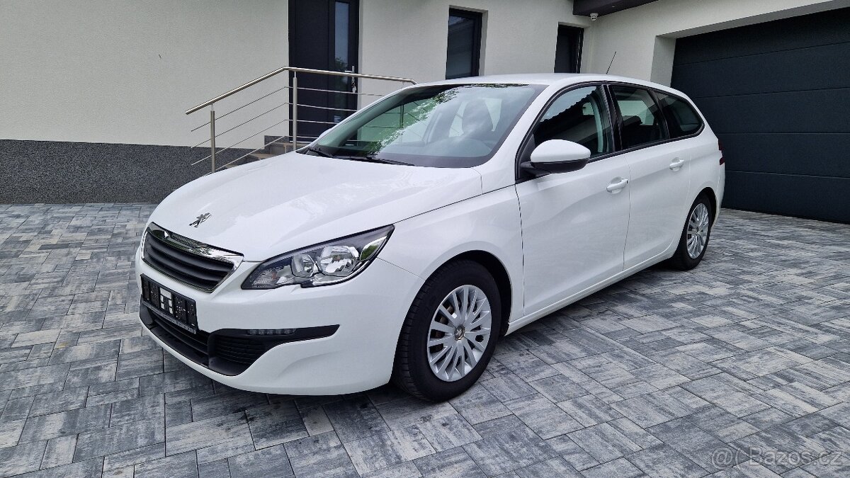 PEUGEOT 308 SW 1.6 HDI 73 KW.KLIMA.1.MAJITEL.NEHAVAROVÁNO.