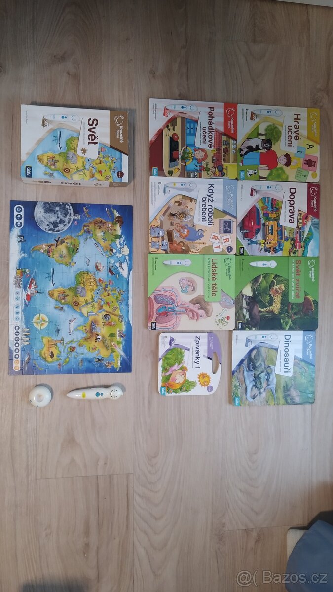 Kouzelne cteni mluvici tuzka a knihy Albi