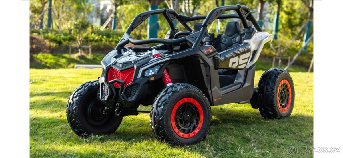 Dětská elektrická Buggy CAN-AM Maverick 800W, 2x24V 7Ah