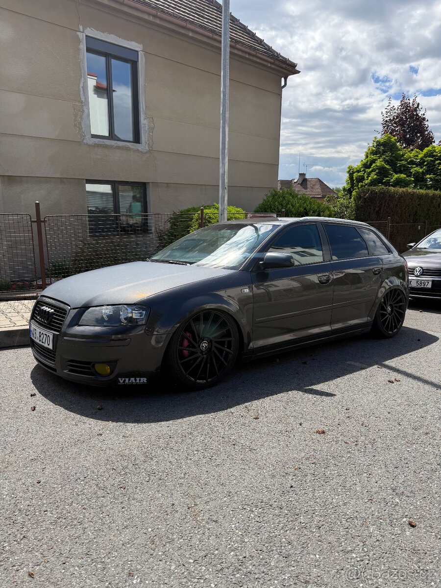 Audi a3 8p 2.0tdi na vzduchu