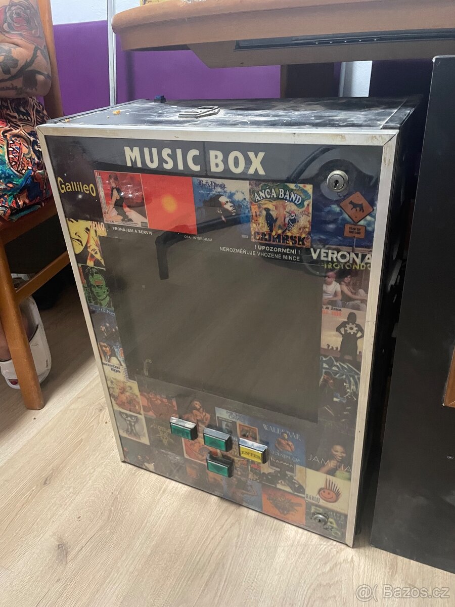Jukebox music box