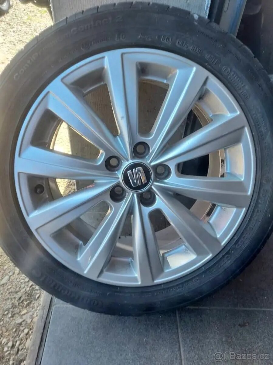 Disky origo VW 16 5x100 s pneu