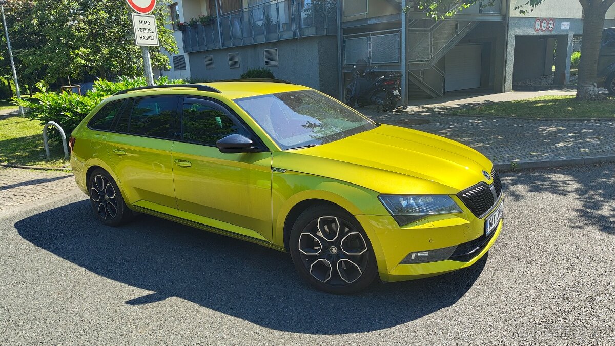 Škoda Superb III combi 2.0TSi,DSG,4x4,Sportline,237kW(206kW)