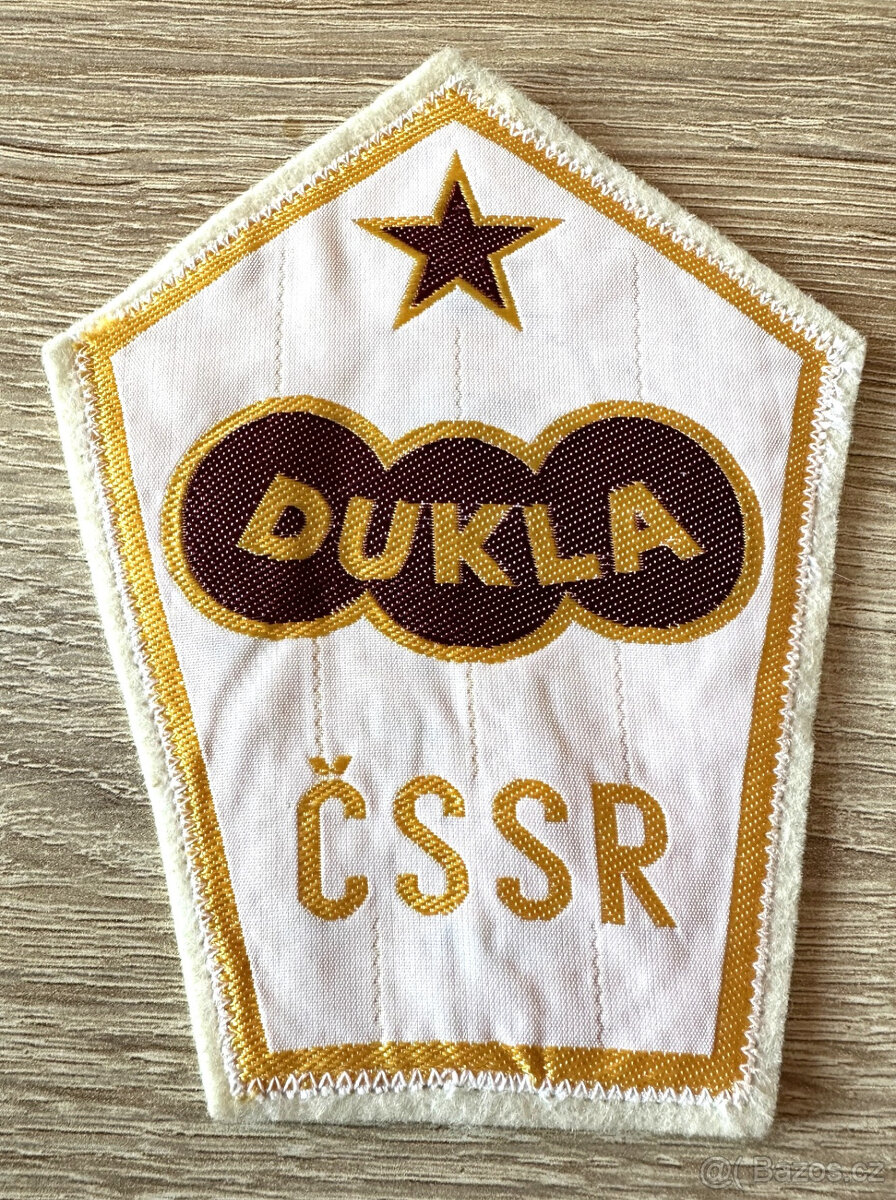 Dukla ČSSR nášivka na triko