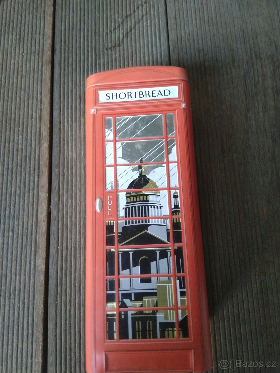 Plechová krabička od chleba UK