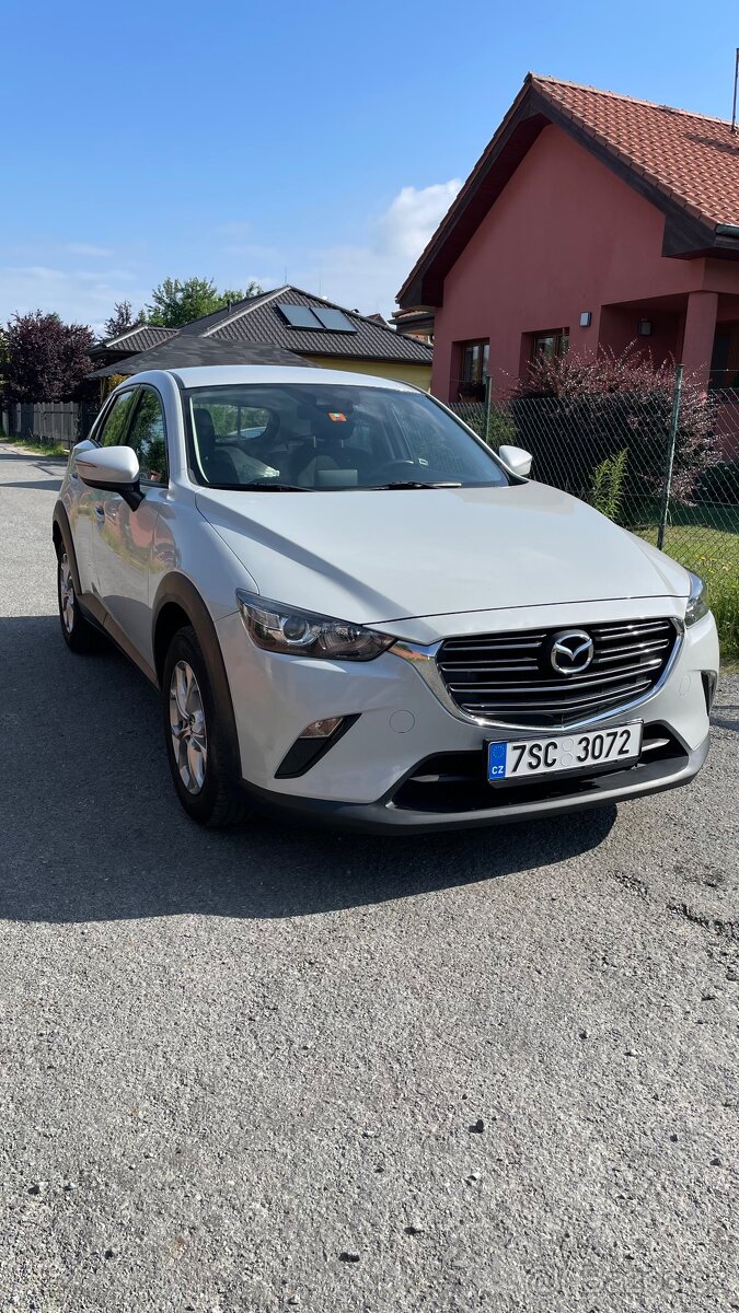 Mazda CX-3, bílá/keramická, Benzín, Manuál – TOP stav