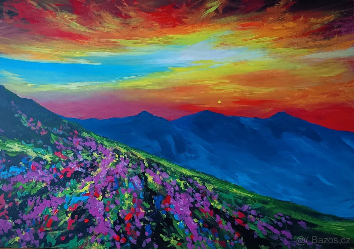 Akrylový obraz 100x70 8