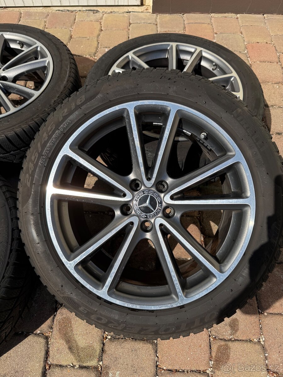 Originál ALU kola+zimní pneu Mercedes CLS (W257)