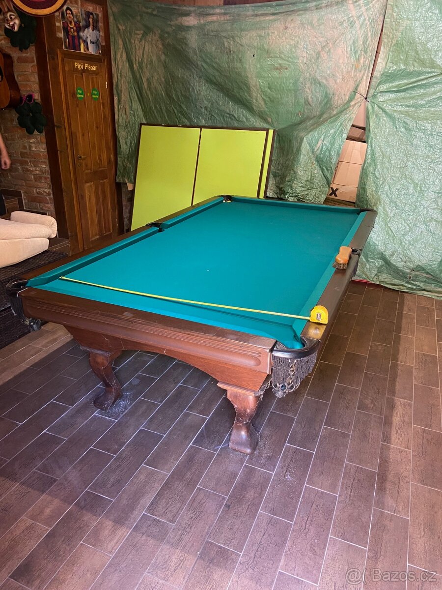 Kulečník pool 9ft III břidlicová deska