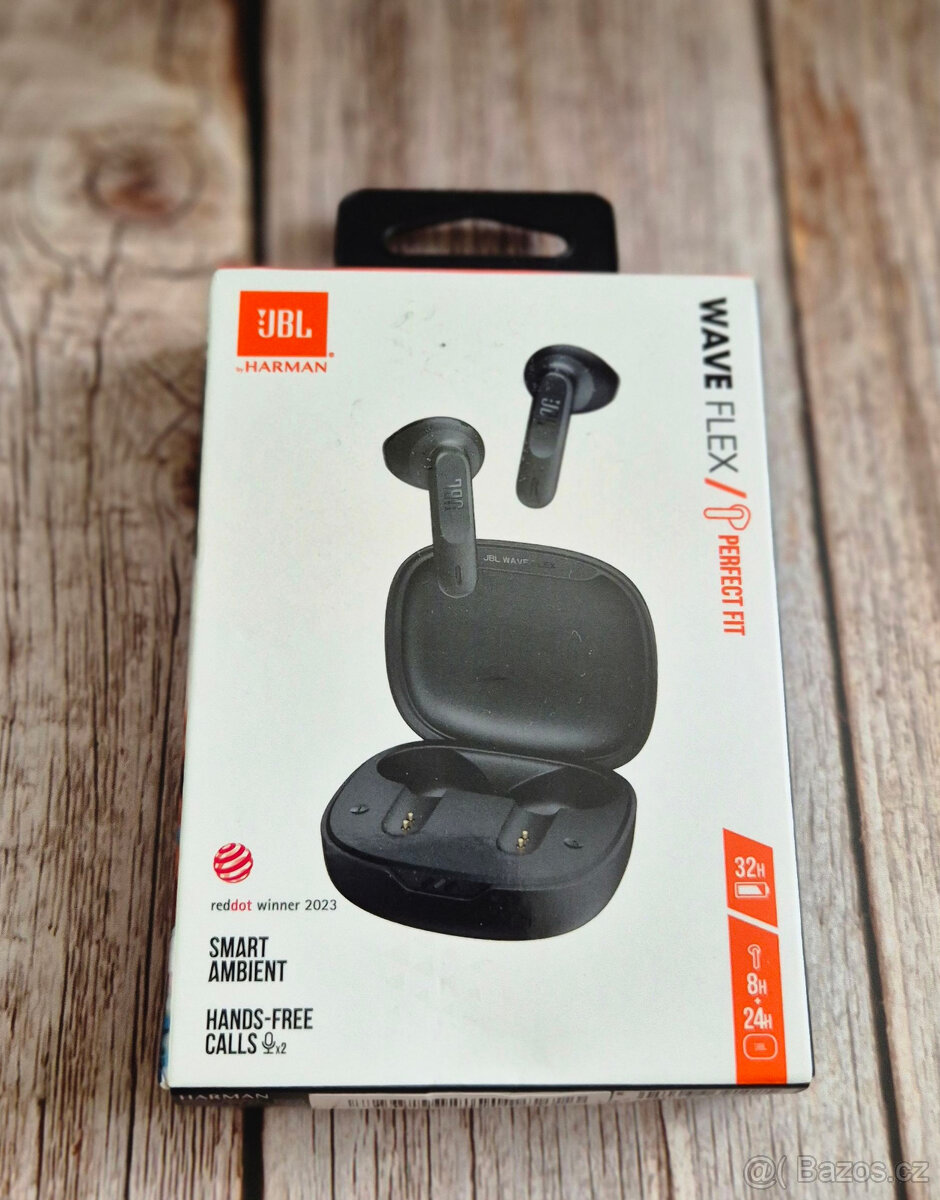 NOVÉ BT sluchátka JBL Wave Flex