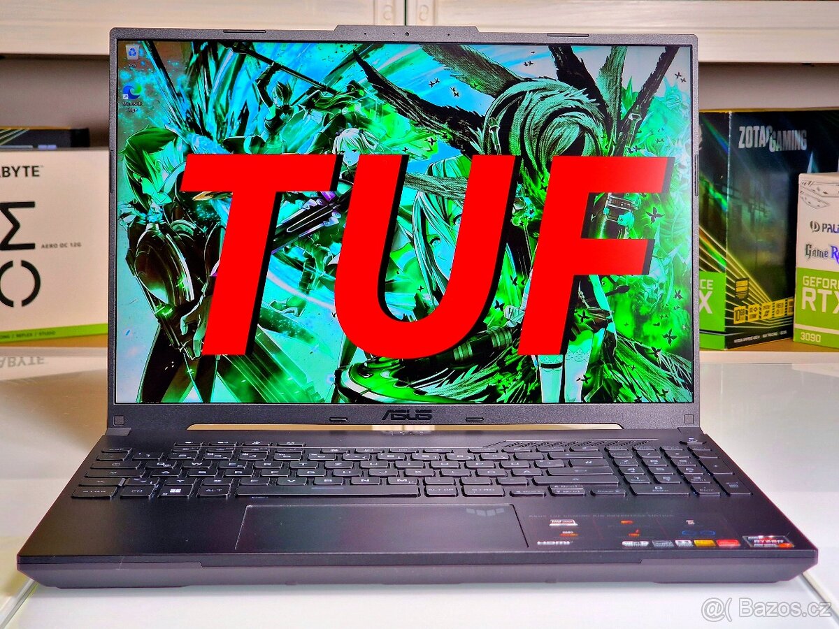 Herní notebook ASUS TUF | RTX 4060 8GB | DDR5 | RYZEN7
