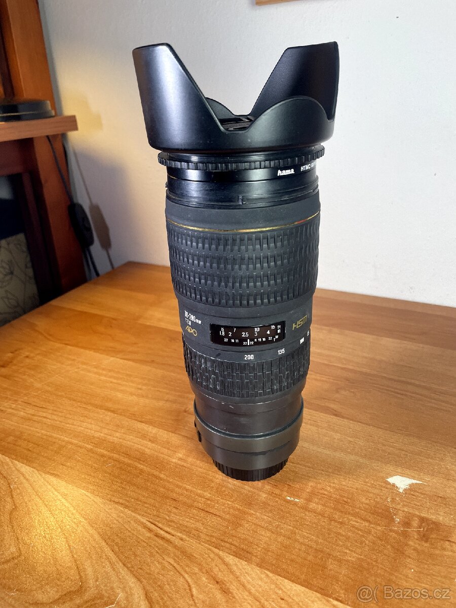 Sigma 70-200mm f/2.8 EX APO HSM pro Canon EF
