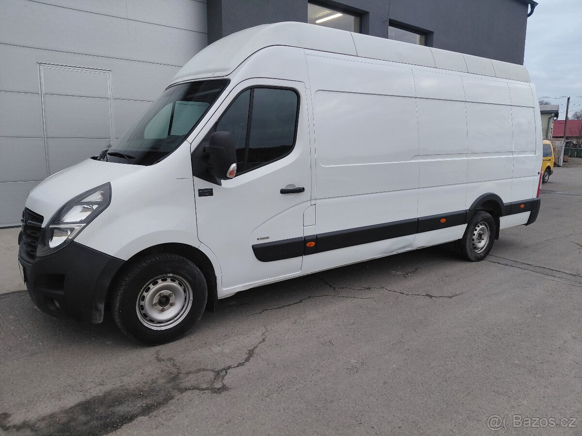 OPEL MOVANO 2.2CTDi 120kW, L4H3, r.22, 225000km, TAŽNÉ, DPH
