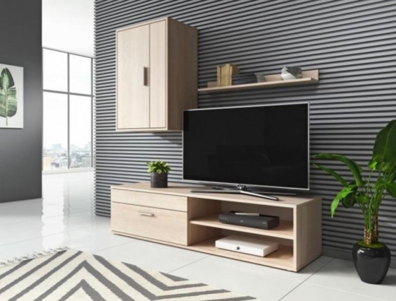 Obývací stěna Tokio z dubu sonoma