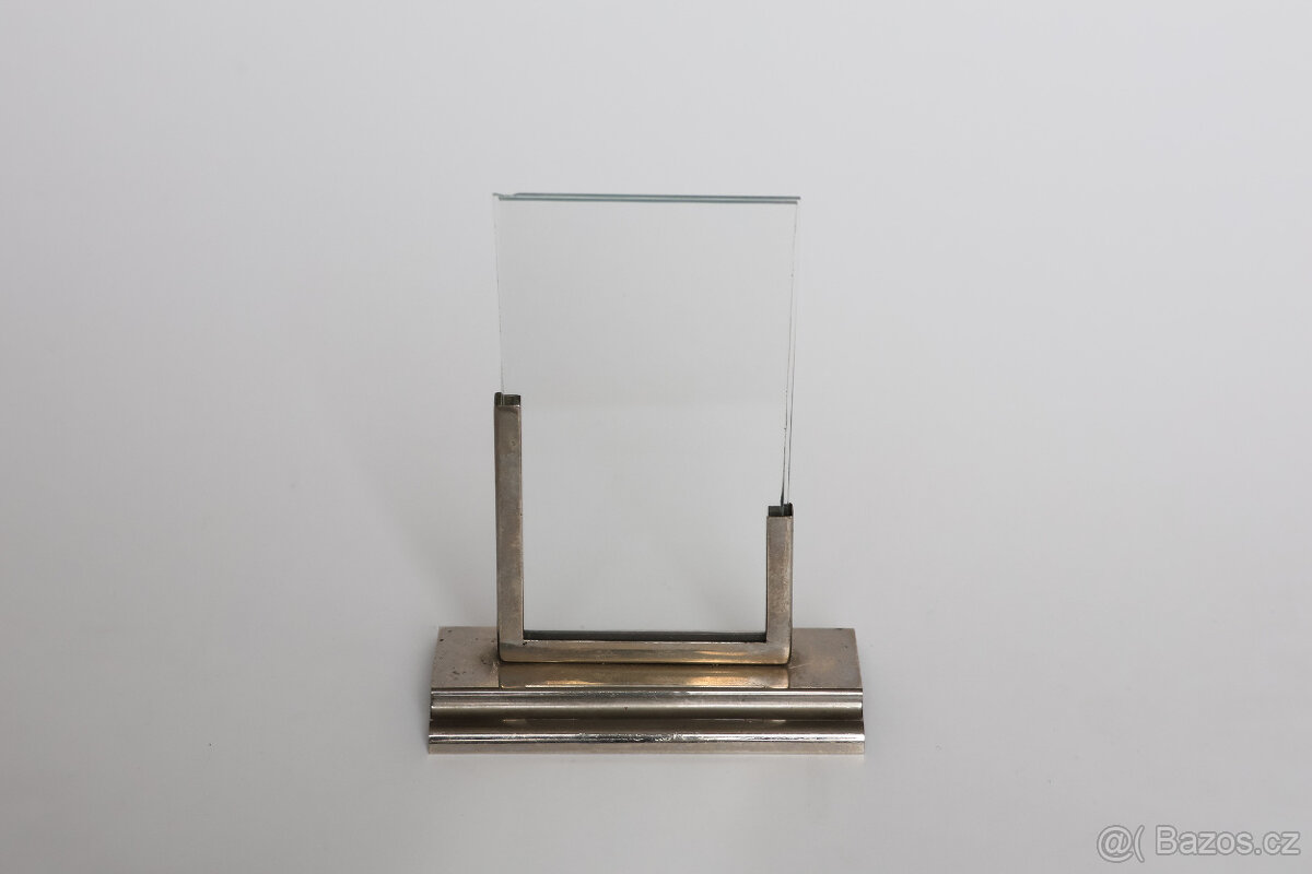 rámeček na fotku, art deco stojánek starožitný
