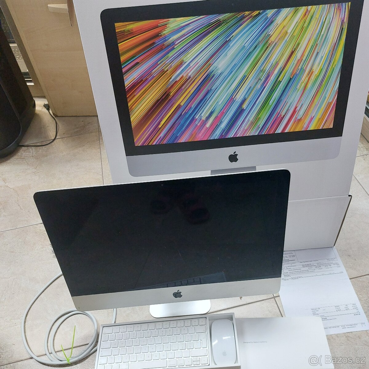 Apple iMAC 2017+Magic Keyboard+Magic Mouse,DOKLAD
