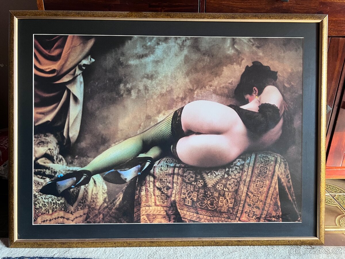 Jan Saudek - plakát “Tanečnice”