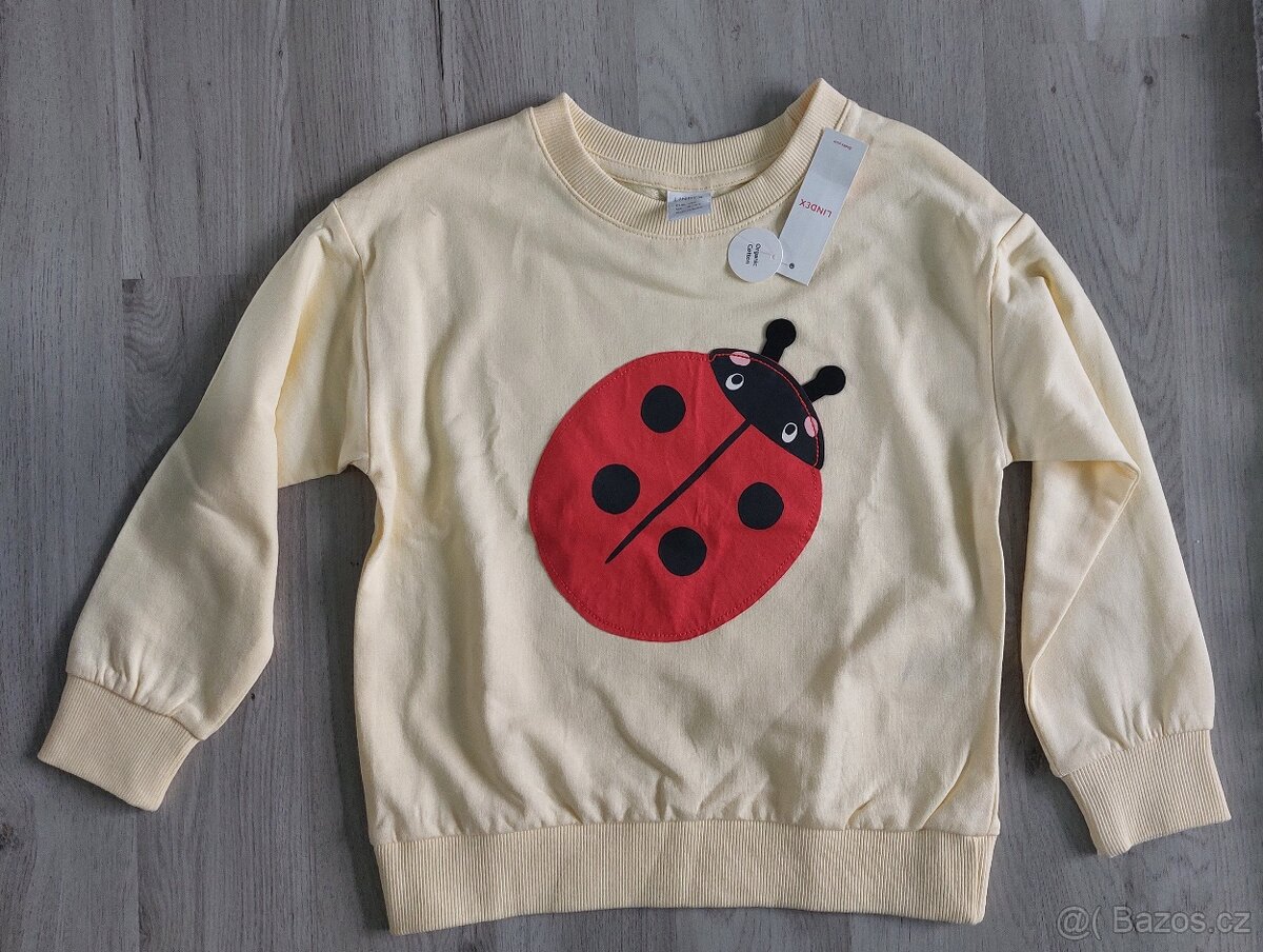 Mikina beruška Lindex vel. 110