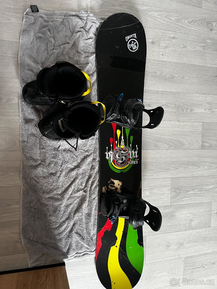 Komplet výbava na snowboard
