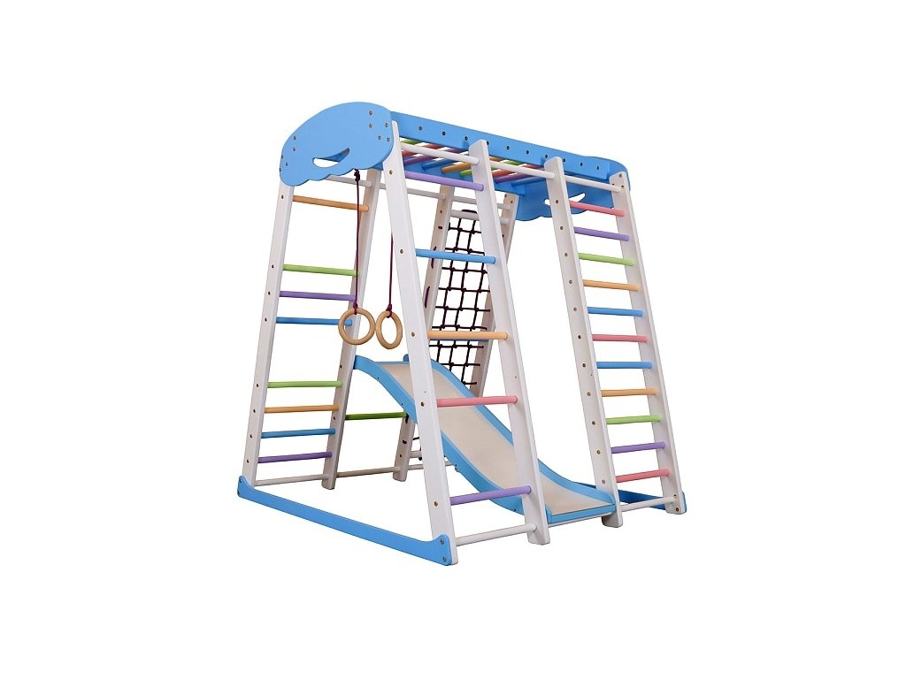 Prolézačka Žebřík Skluzavka Houpačka Hřiště SkyPlus 1 Wave