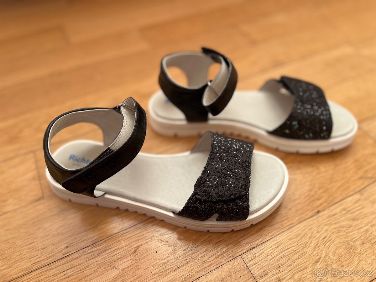 Sandálky Richter, kůže, v.36