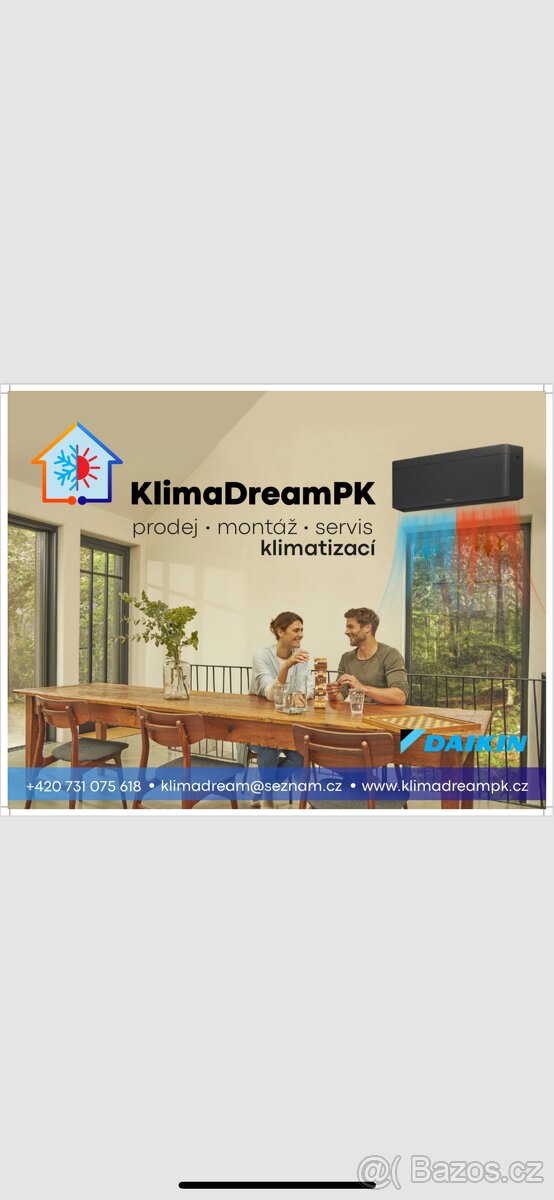 Nabízíme montáž klimatizací značky Daikin