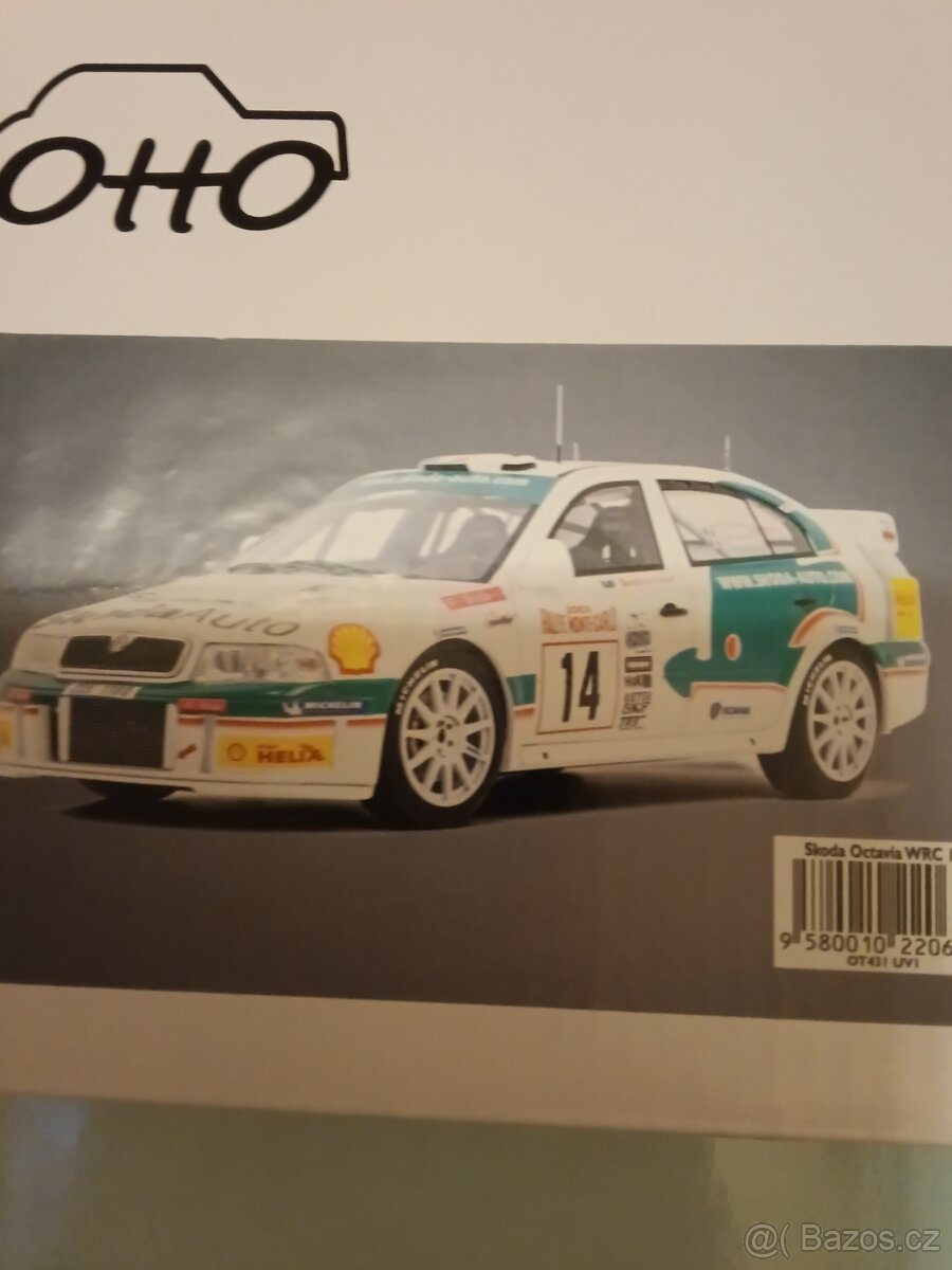Škoda Octavia WRC 1:18,číslovaná limit.edice