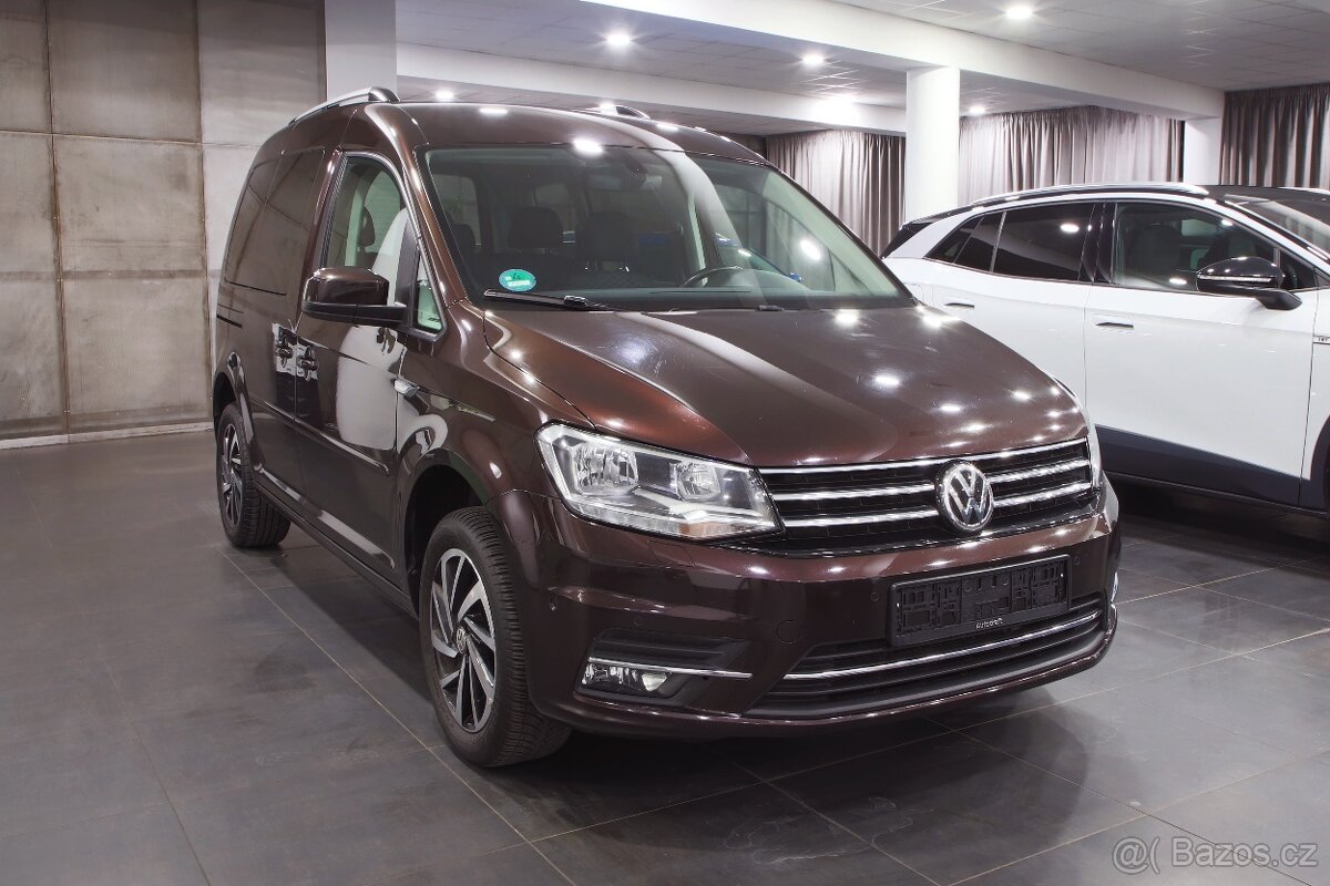 Volkswagen Caddy 2.0TDI 75kW Tempomat Navi Clima 5-míst