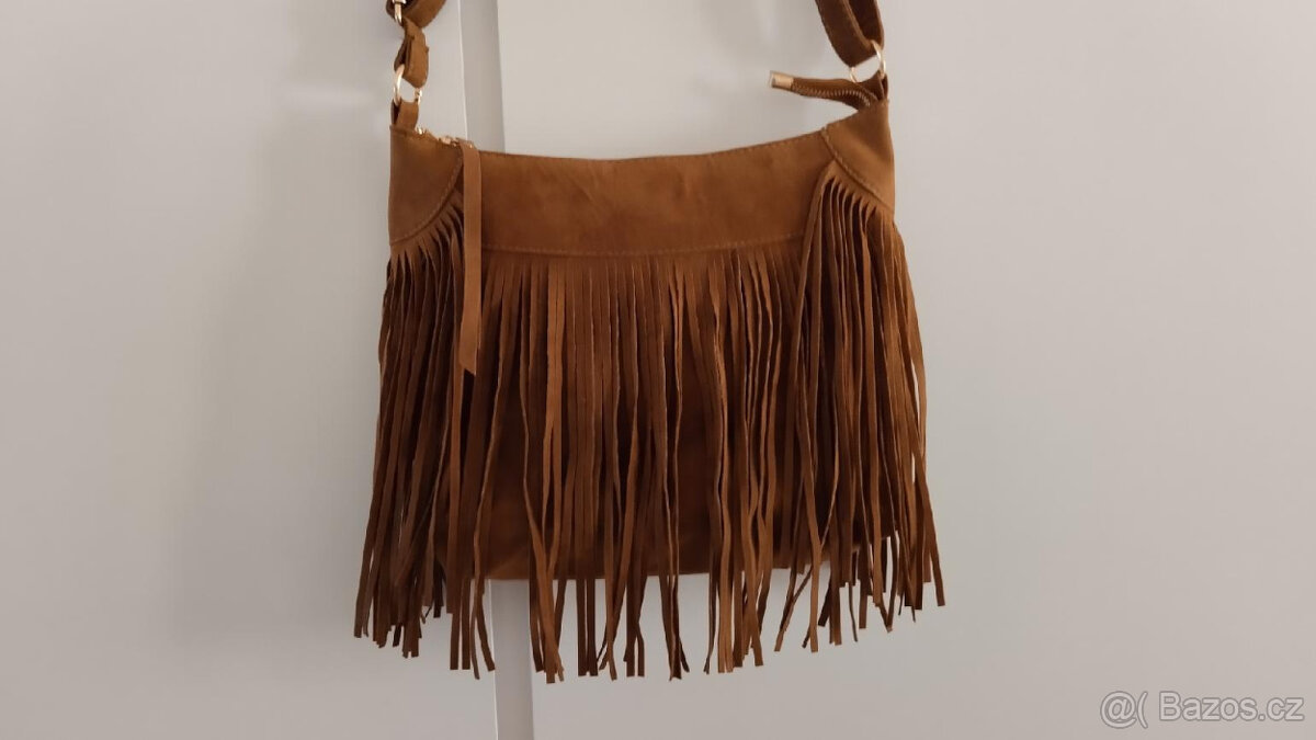 KABELKA DÁMSKÁ NOVÁ CROSSBODY SEMIŠOVÁ