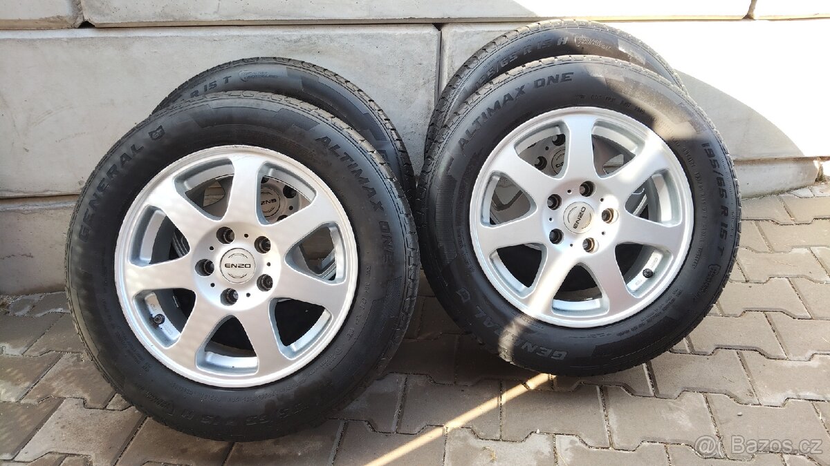 alu kola ENZO 5X112 R15 LETNÍ