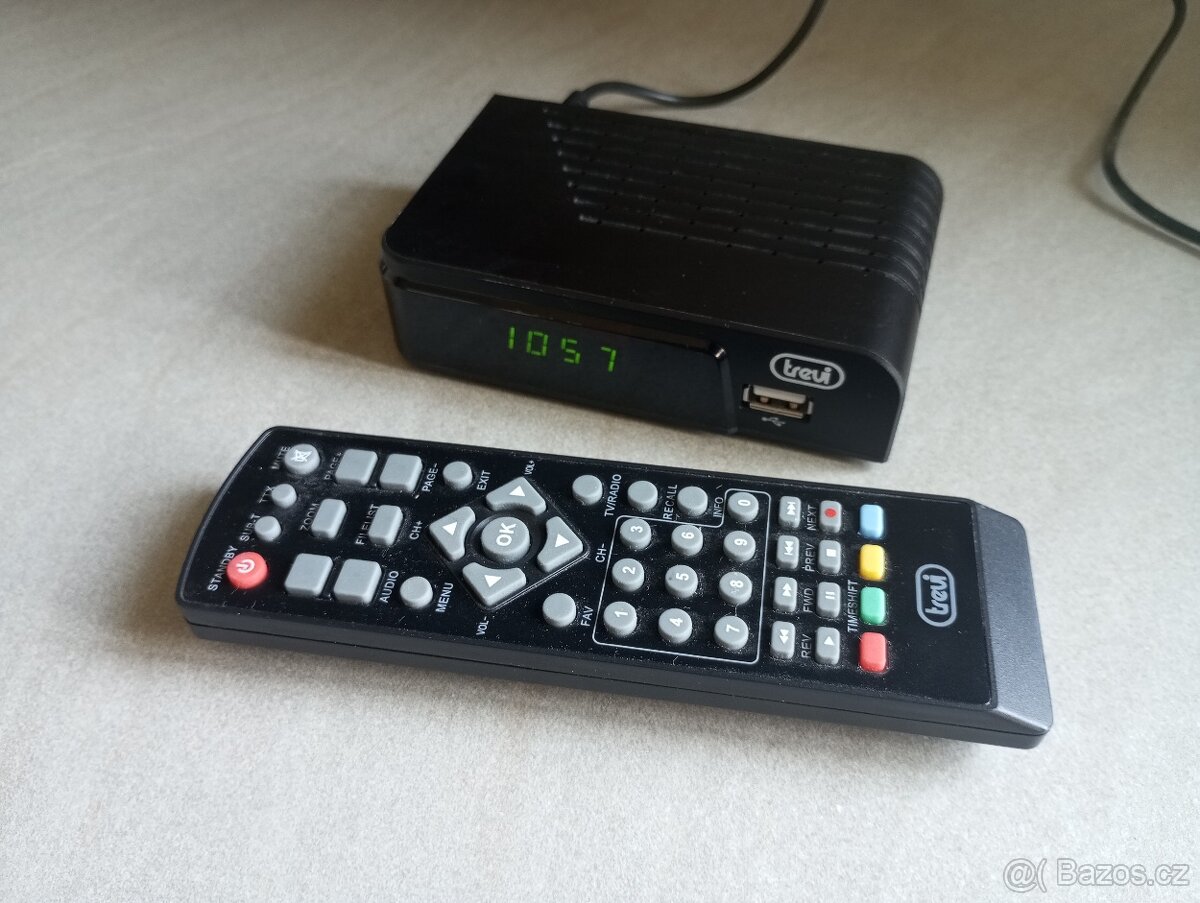 Settopbox DVB-T2 + hdmi kabel