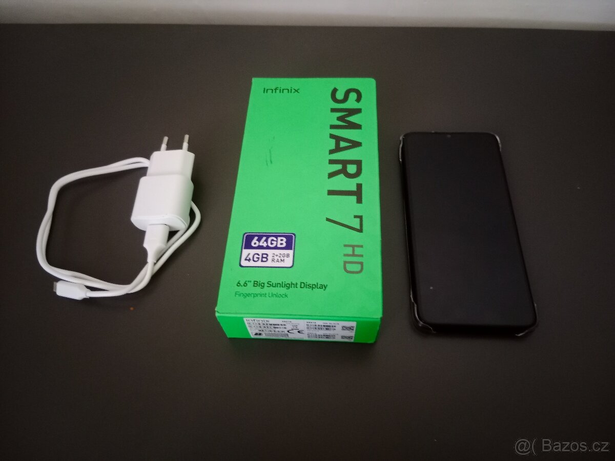 Infinix Smart 7 HD 2GB/64GB černá